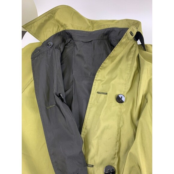 Mycra Pac Now Reversible Rain Jacket Button Collared Black Green Purse SM Medium - Picture 8 of 16